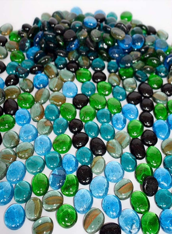 Power Stone Decorative Glossy Finish Glass Stones for Plant Pots Vase Fillers Home Garden Outdoor Decoration (Multi Colour, 3 Kg) - Image 3